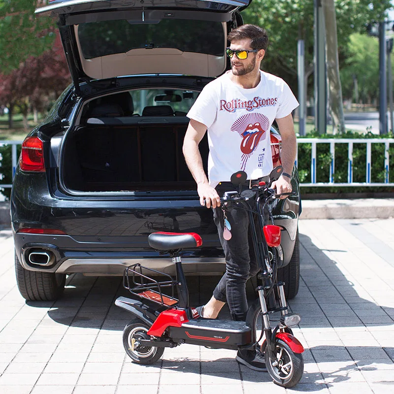 Daibot Off Road Electric Bike 2 Wheels Electric Scooters 10 Inch 400W 48V Foldable Electric Scooter Adult Women With Seat
Daibot Off Road Electric Bike 2 Wheels Electric Scooters 10 Inch 400W 48V Foldable Electric Scooter Adult Women With Seat