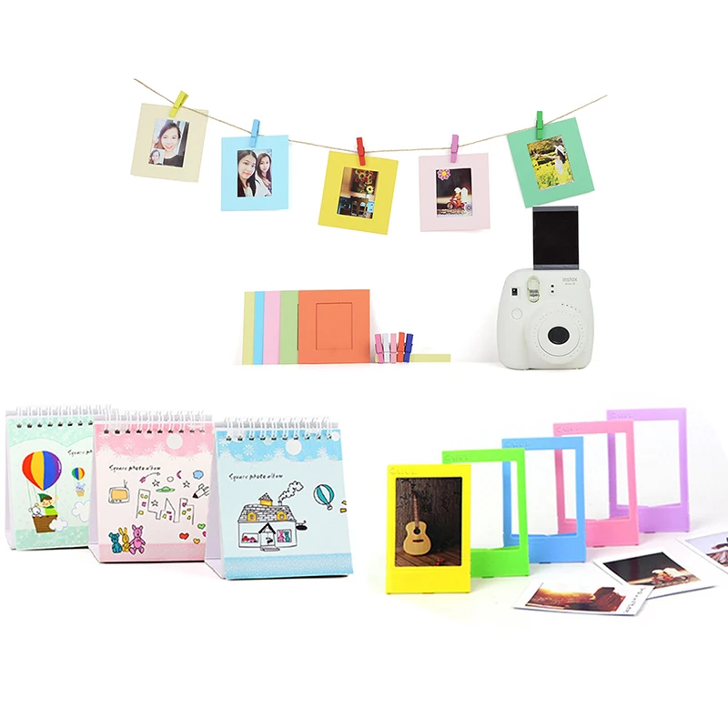 Color Album Photo Frames Marker For Fujifilm Instax Mini 11 8 9 25 50 7s - Fit for about 3.9 inch photos
Color Album Photo Frames Marker For Fujifilm Instax Mini 11 8 9 25 50 7s - Fit for about 3.9 inch photos