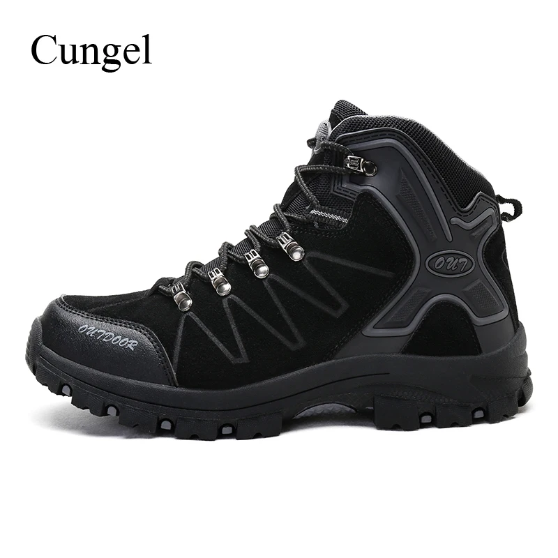 Cungel Sneakers men High-top Hiking shoes Outdoor Mountain Walking Climbing shoes Non-slip Comfortable Trekking Ankle boots
Cungel Sneakers men High-top Hiking shoes Outdoor Mountain Walking Climbing shoes Non-slip Comfortable Trekking Ankle boots