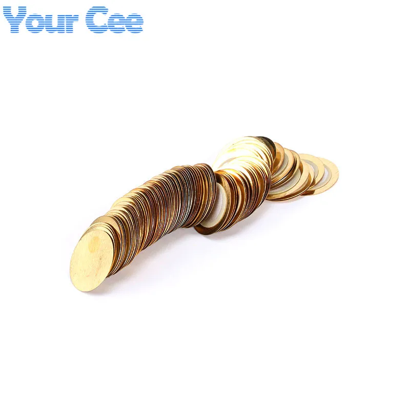100 Pcs 20mm Thickness 0.33mm Copper Piezo Disc for Buzzer Pressure Sensor Speaker DIY Electronic
100 Pcs 20mm Thickness 0.33mm Copper Piezo Disc for Buzzer Pressure Sensor Speaker DIY Electronic