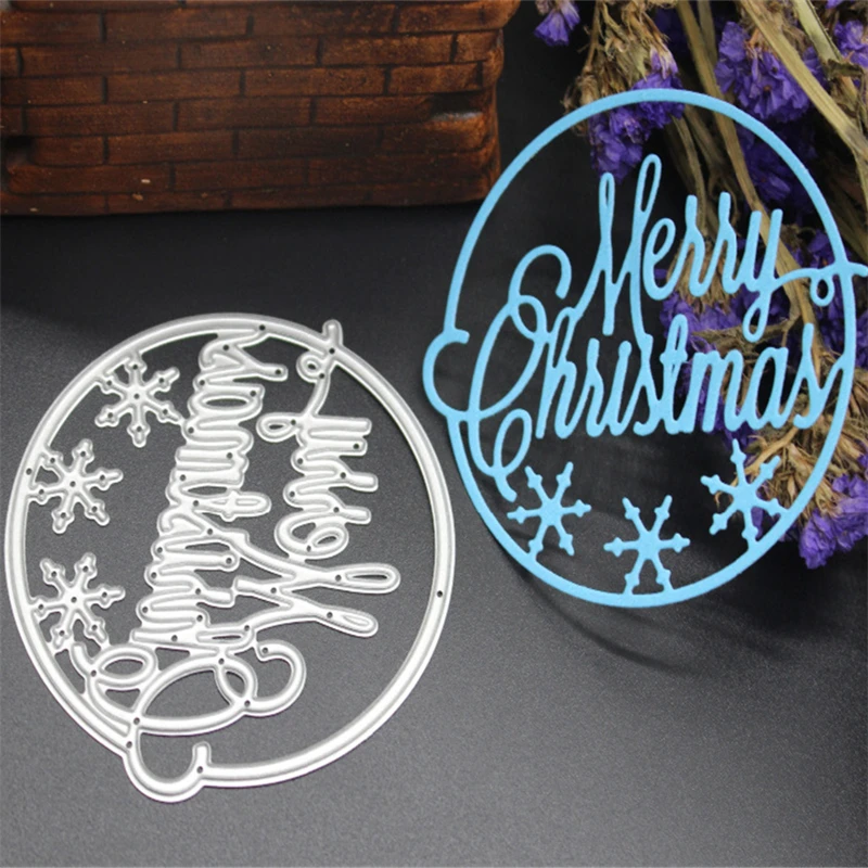 SCD224 Merry Christmas Metal Cutting Dies For Scrapbooking Stencils DIY Album Paper Cards Decoration Embossing Folder Die Cutter
SCD224 Merry Christmas Metal Cutting Dies For Scrapbooking Stencils DIY Album Paper Cards Decoration Embossing Folder Die Cutter