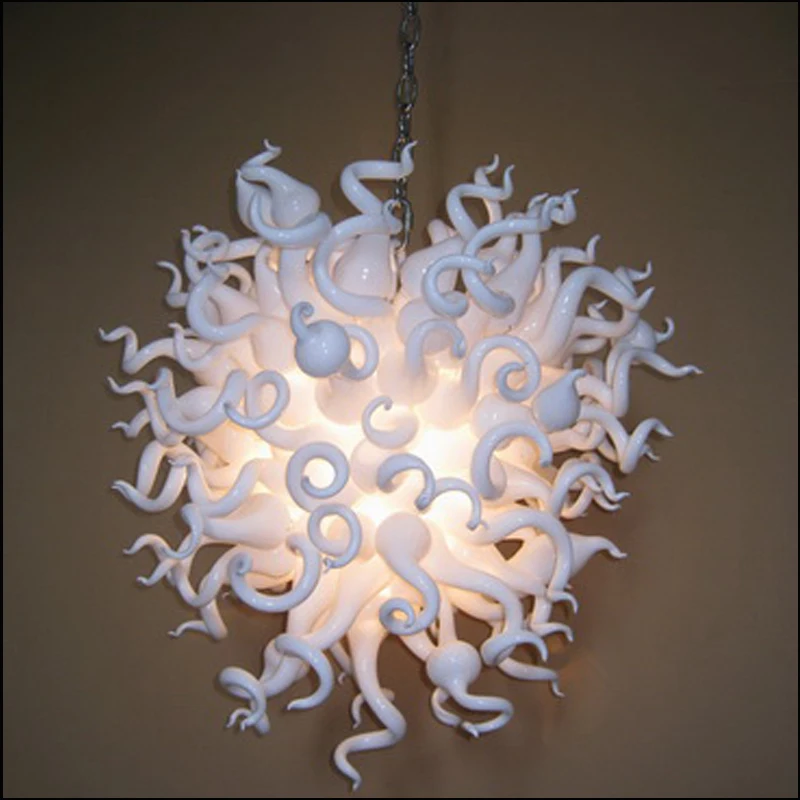 Modern White Blown Murano Style Glass Hanging LED Chandelier Lightings Murano Glass Pendant Lights for Home Decor
Modern White Blown Murano Style Glass Hanging LED Chandelier Lightings Murano Glass Pendant Lights for Home Decor