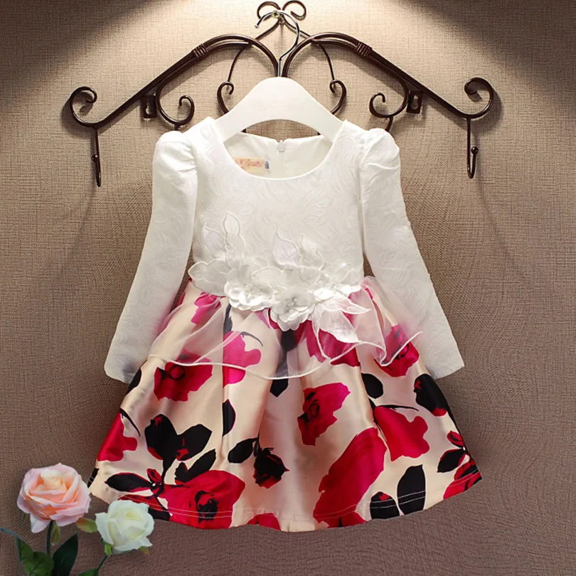 Fashion jacquard Spring and Autumn long-sleeved lace print dress princess party baby girl dresses girl clothes 3-7 yrs
Fashion jacquard Spring and Autumn long-sleeved lace print dress princess party baby girl dresses girl clothes 3-7 yrs