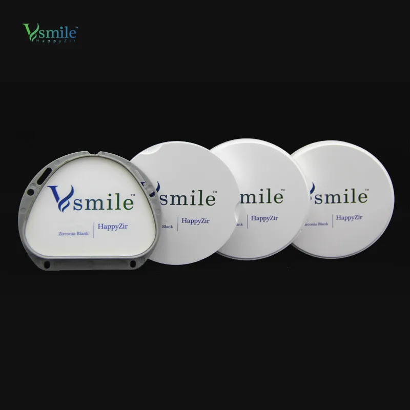 Vsmile HT zirconia blocks high strength for open CADCAM system for making coping 98mm 14mm 12mm 25mm
Vsmile HT zirconia blocks high strength for open CADCAM system for making coping 98mm 14mm 12mm 25mm