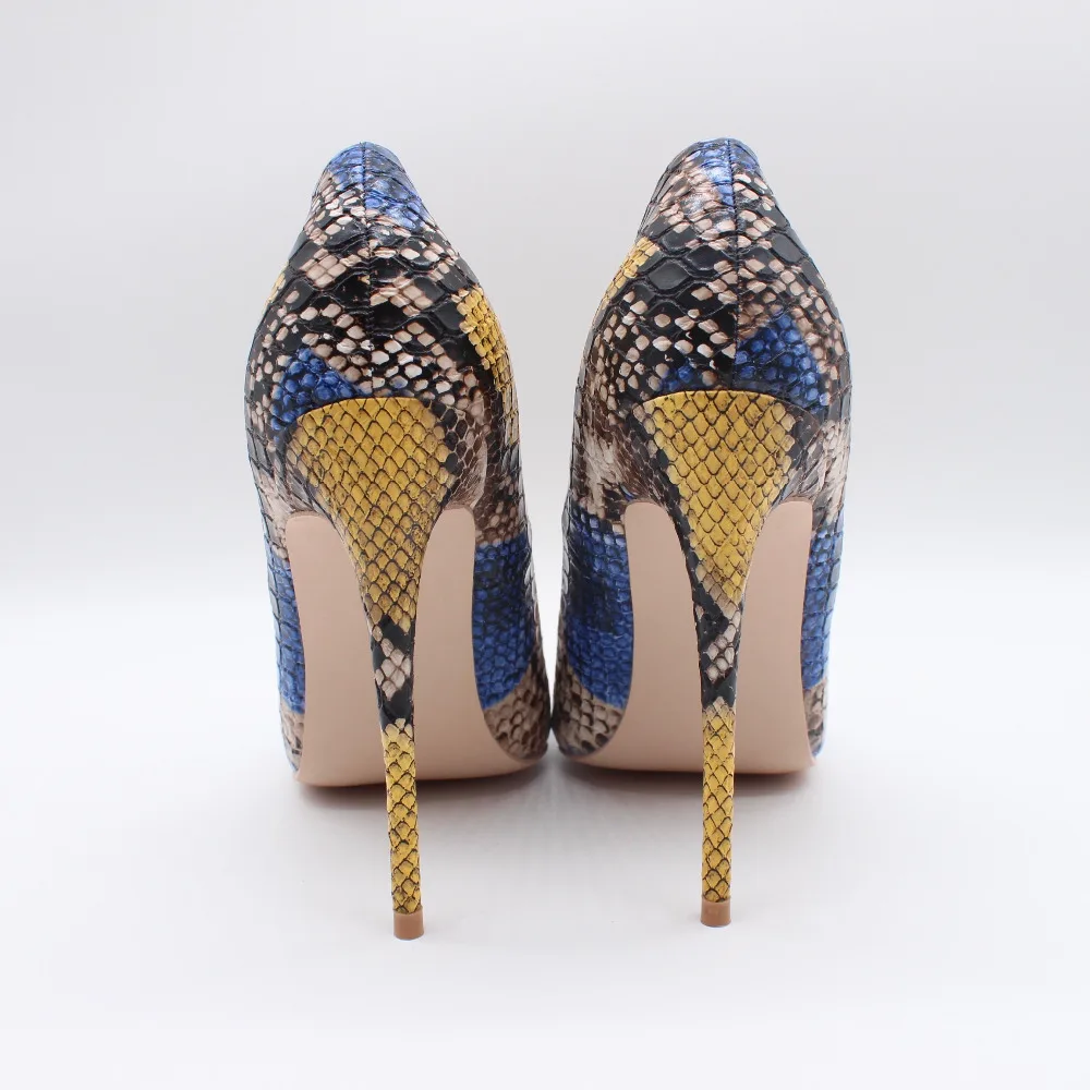 2019 Fashion free shipping Women lady Blue python snake Leather Poined Toe Stiletto high heel pump HIGH-HEELED SHOE Wedding
2019 Fashion free shipping Women lady Blue python snake Leather Poined Toe Stiletto high heel pump HIGH-HEELED SHOE Wedding
