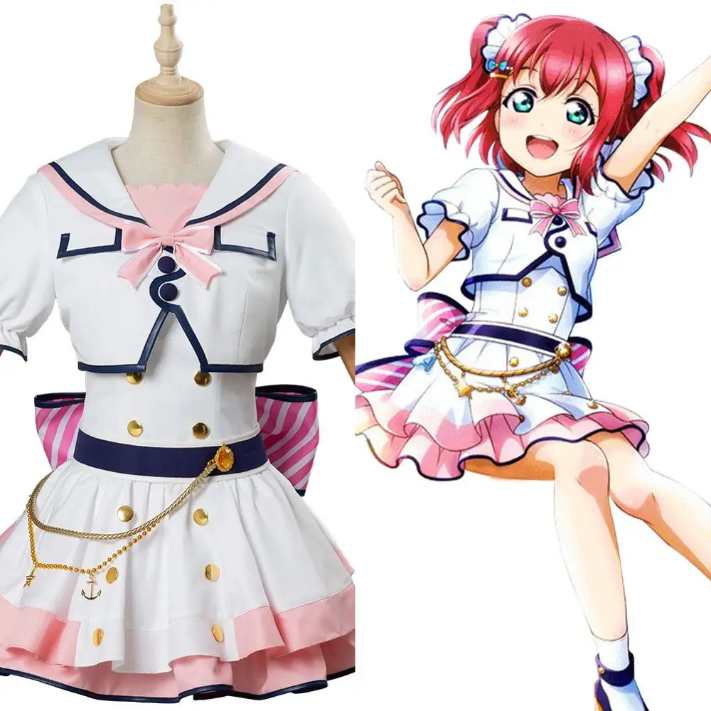 LoveLive Sunshine Aqours Ruby Kurosawa косплей костюм платье Хэллоуин карнавальные костюмы
LoveLive Sunshine Aqours Ruby Kurosawa косплей костюм платье Хэллоуин карнавальные костюмы