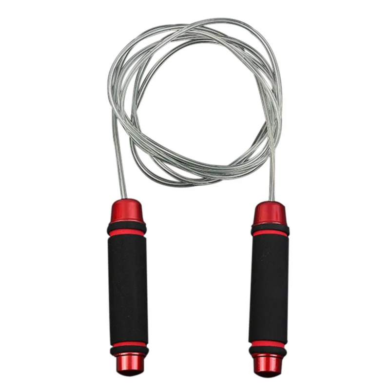 2.8m Speed Jumping Rope Bearing wire Jumping Rope With Bearing Jumping Fitness Exercise Aerobics Boxing Equipment Adjustable Jum
2.8m Speed Jumping Rope Bearing wire Jumping Rope With Bearing Jumping Fitness Exercise Aerobics Boxing Equipment Adjustable Jum