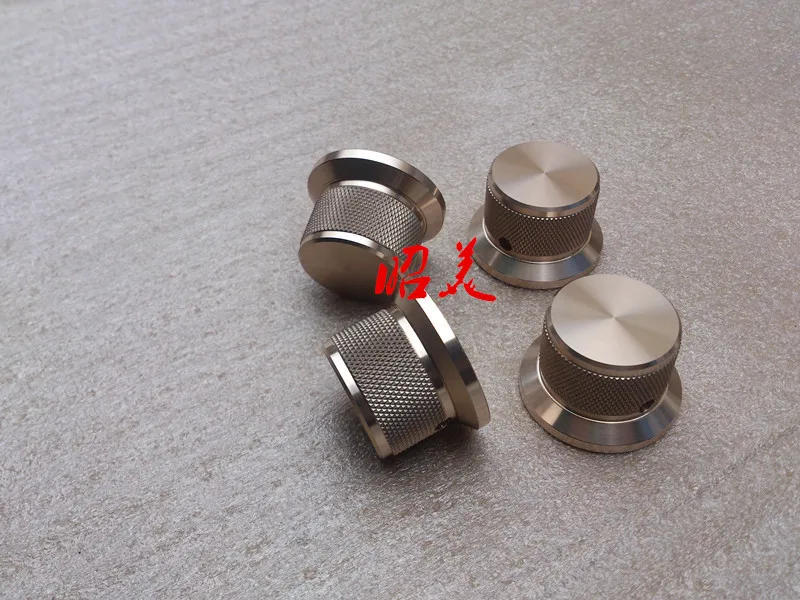 Diameter 38MM handle diameter 30MM high 25MM aluminum sound amplifierS potentiometer knob
Diameter 38MM handle diameter 30MM high 25MM aluminum sound amplifierS potentiometer knob
