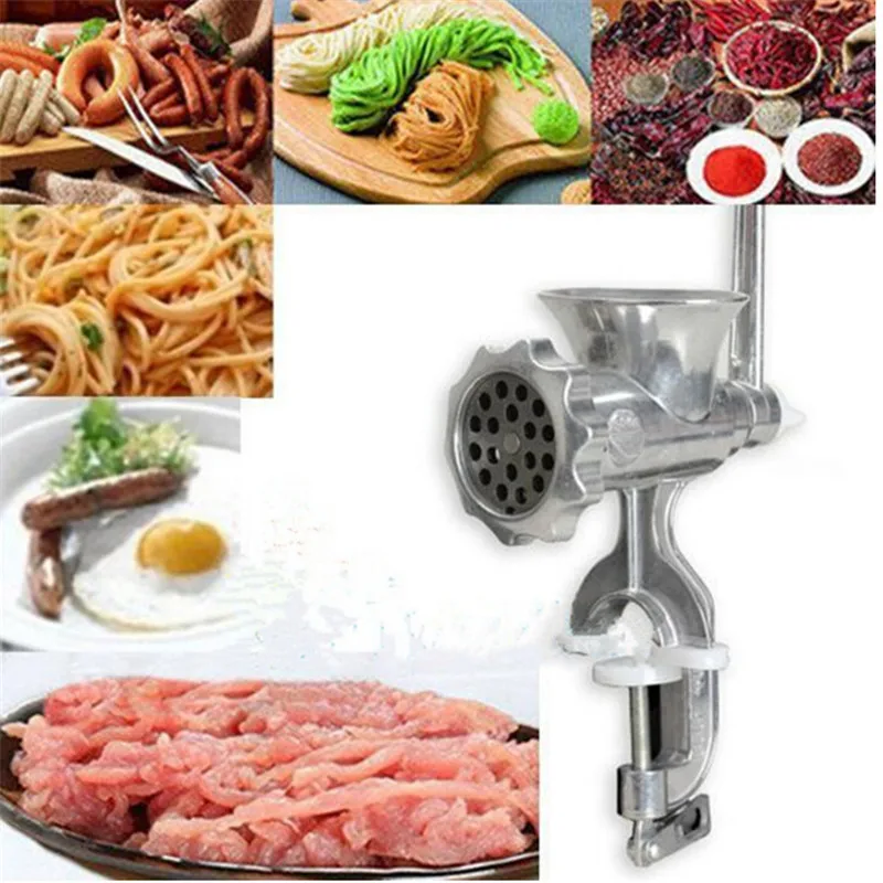 Fashion Hand Operated Crank Meat Grinder Mincer Heavy Duty Cast Iron Pasta Maker Manual Kitchen Tool
Fashion Hand Operated Crank Meat Grinder Mincer Heavy Duty Cast Iron Pasta Maker Manual Kitchen Tool