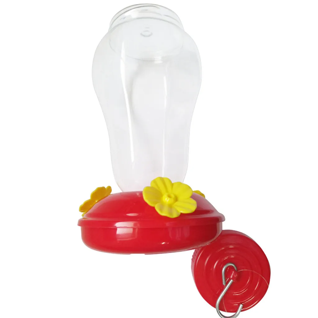Plastics Bird Water Feeder Bottle Hanging Hummingbird Feeder Garden Outdoor Plastic Flower Iron Hook Bird Feeder
Plastics Bird Water Feeder Bottle Hanging Hummingbird Feeder Garden Outdoor Plastic Flower Iron Hook Bird Feeder