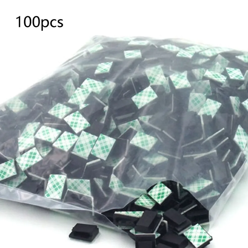 100pcs/lot Management Desk Wall Cord Clamps Adhesive Car Cable Clips Flat Cable Winder Drop Wire Tie Fixer Holder Hot
100pcs/lot Management Desk Wall Cord Clamps Adhesive Car Cable Clips Flat Cable Winder Drop Wire Tie Fixer Holder Hot