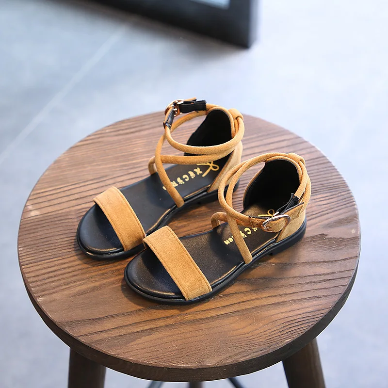 2018 Children's New Summer Sandals Girls' Pure Color Word Roman Princess Shoes Eur 27 - 37 #1
2018 Children's New Summer Sandals Girls' Pure Color Word Roman Princess Shoes Eur 27 - 37 #1