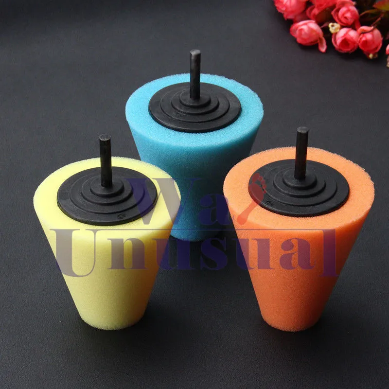 WANUSUAL Burnishing Foam Sponge Polishing Cone Shaped Buffing Pads For Car Wheel Hub Hot
WANUSUAL Burnishing Foam Sponge Polishing Cone Shaped Buffing Pads For Car Wheel Hub Hot