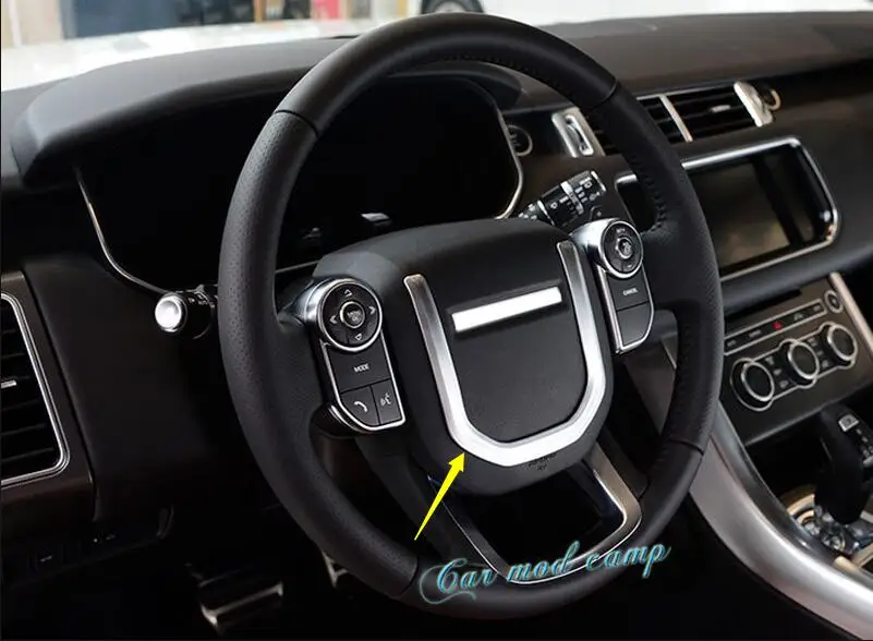 For Land Rover Discovery 5 L462 2017 2018 ABS Interior Steering Wheel U Shape Cover Decorative Trim 1pc Car Styling accessories
For Land Rover Discovery 5 L462 2017 2018 ABS Interior Steering Wheel U Shape Cover Decorative Trim 1pc Car Styling accessories