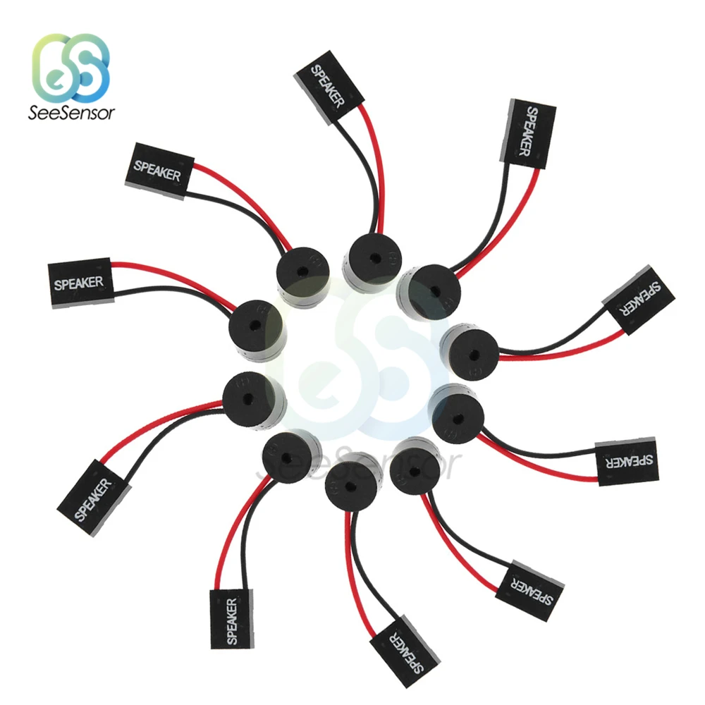 10Pcs Mini Plug Speaker For PC Interanal BIOS Computer Motherboard Mini Onboard Case Buzzer Board Beep Alarm
10Pcs Mini Plug Speaker For PC Interanal BIOS Computer Motherboard Mini Onboard Case Buzzer Board Beep Alarm
