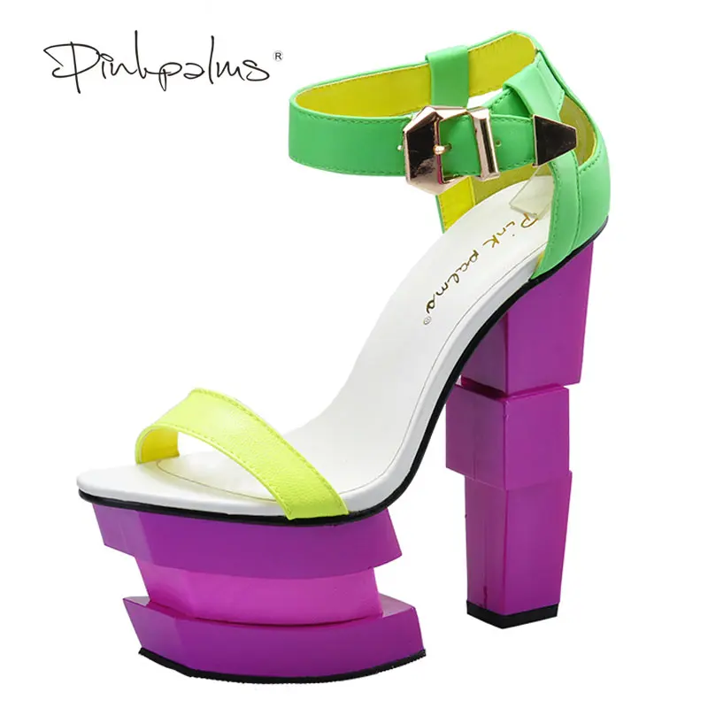 Pink Palms women summer shoes strange high heel ankle strap shoes women wedge shoes sexy party platform sandals
Pink Palms women summer shoes strange high heel ankle strap shoes women wedge shoes sexy party platform sandals