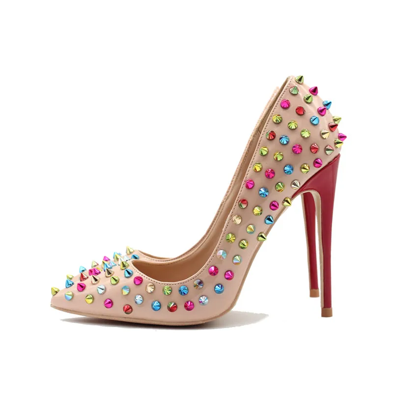free shipping women spikes nude Patent leather Poined Toe Stiletto high heel pump HIGH-HEELED SHOES Wedding Shoes 12cm 10cm
free shipping women spikes nude Patent leather Poined Toe Stiletto high heel pump HIGH-HEELED SHOES Wedding Shoes 12cm 10cm
