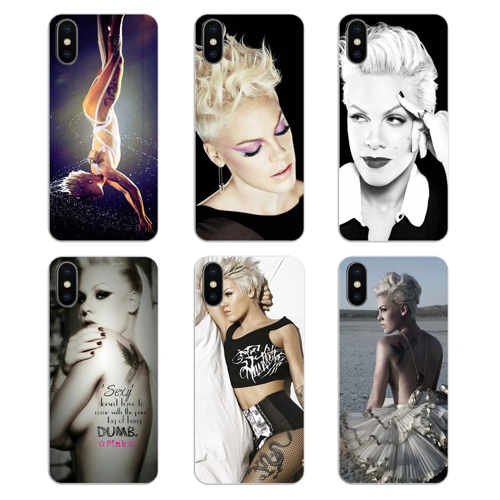 Розовый P! nk Alecia Beth Moore Singer принт для Samsung Galaxy A5 A6 A7 A8 A9 J4 J5 J7 J8 2017 2018 Plus Prime TPU