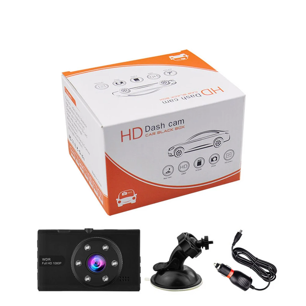 3" Car DVR 1080P HD Night Vision Dash Cam Camera Auto Driving Recorder G-Sensor 170 Degree Wide Angle
3" Car DVR 1080P HD Night Vision Dash Cam Camera Auto Driving Recorder G-Sensor 170 Degree Wide Angle