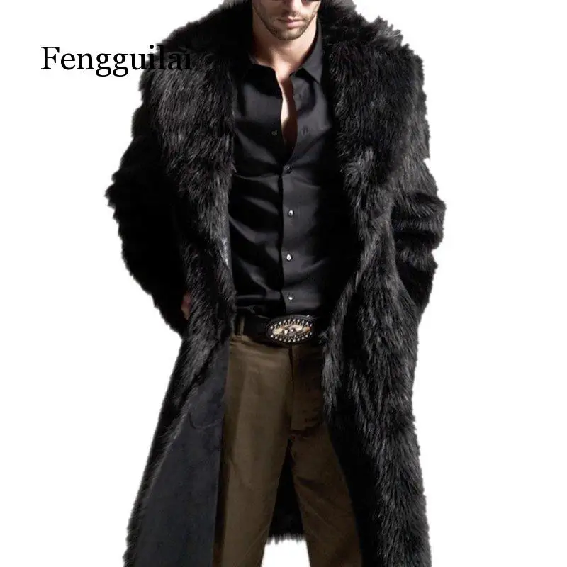 New Fashion Men Faux Fur Long Section of the Coat Men Autumn Winter Warm Imitation Fur Fur Wool Jacket
New Fashion Men Faux Fur Long Section of the Coat Men Autumn Winter Warm Imitation Fur Fur Wool Jacket