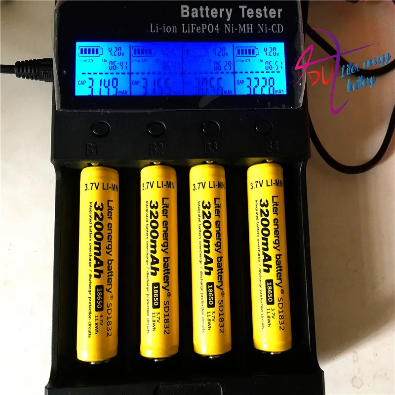 10pcs / Lot New Original 18650 3200mAh ncr18650b Rechargeable Battery 3.7 V NCR18650B batteries
10pcs / Lot New Original 18650 3200mAh ncr18650b Rechargeable Battery 3.7 V NCR18650B batteries