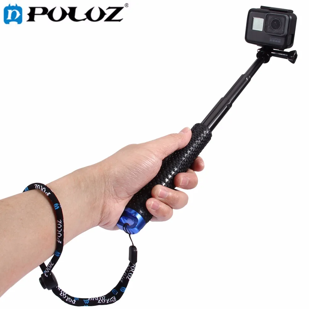 

For Go Pro Accessories Handheld Pole Monopod Selfie Stick for GoPro HERO5 HERO4 Session HERO5 4 3 2 1SJ4000 SJ5000 Size:19-49cm