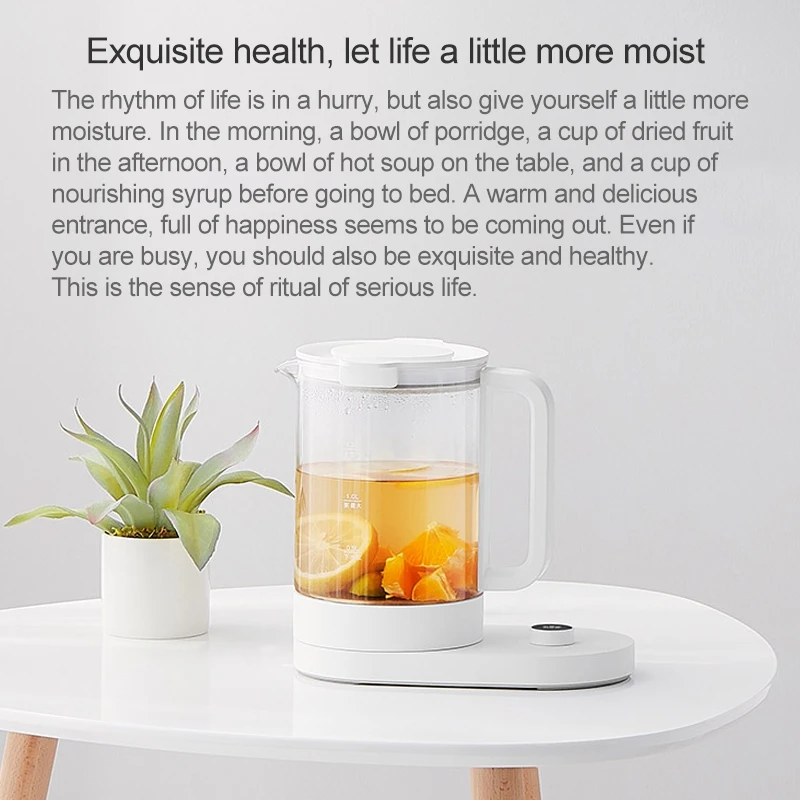 Xiaomi MI Smart Multipurpose Electric Kettle British SRRIX Temperature Control Water 1.5L Thermal Insulation teapot Mijia APP
Xiaomi MI Smart Multipurpose Electric Kettle British SRRIX Temperature Control Water 1.5L Thermal Insulation teapot Mijia APP