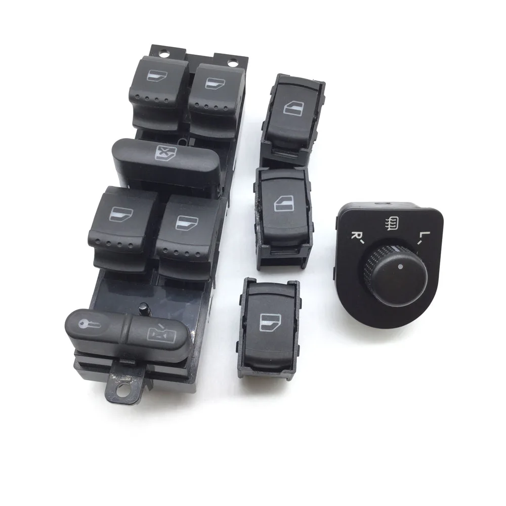 Power Window Mirror Switch Button For VW Jetta Golf MK4 Bora Passat B5 1J4959857,1J1959565F,3B0959855B,1J4959857B,1J4 959 857
Power Window Mirror Switch Button For VW Jetta Golf MK4 Bora Passat B5 1J4959857,1J1959565F,3B0959855B,1J4959857B,1J4 959 857
