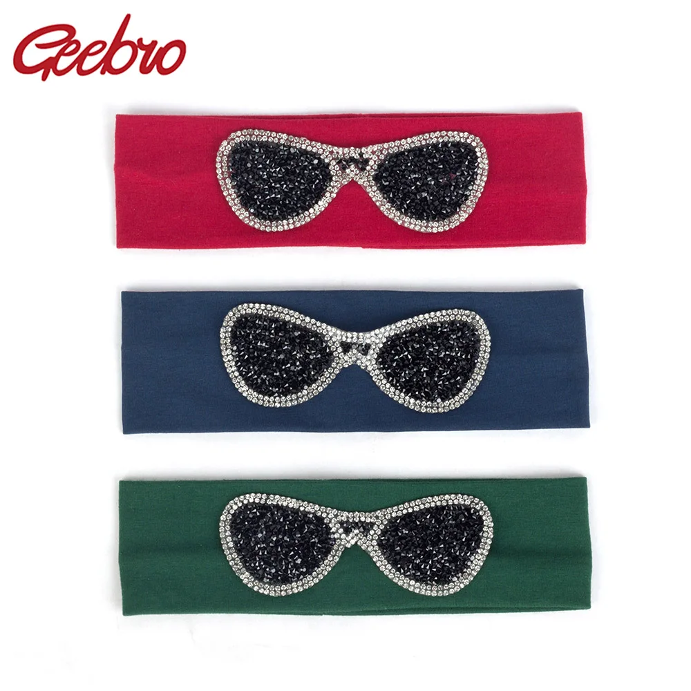 Geebro 2019 Baby Boys Girls Rhinestone Headbands Glasses Fashion Solid Cotton Childs Kids Hair Accessories Elastic Hairband
Geebro 2019 Baby Boys Girls Rhinestone Headbands Glasses Fashion Solid Cotton Childs Kids Hair Accessories Elastic Hairband