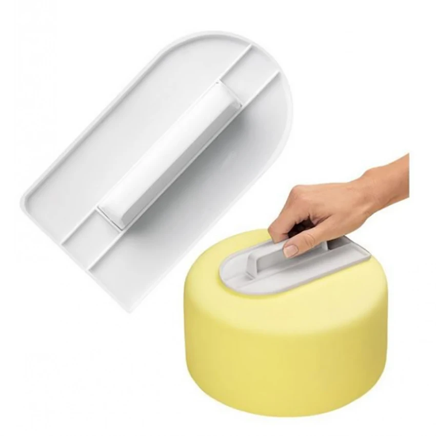 Handheld Fondant Icing Smoother Polisher for Cake Decoration Sugarcraft Scraper Fondant Smoothing Tool Cake Decorate Smoother
Handheld Fondant Icing Smoother Polisher for Cake Decoration Sugarcraft Scraper Fondant Smoothing Tool Cake Decorate Smoother