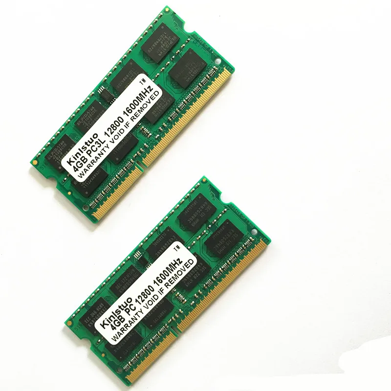 Память для ноутбука DDR3 PC3L RAM SoDimm 4GB PC3 10600 1333mhz 1600 12800 1066 8500 204 Pin 4G модуль памяти