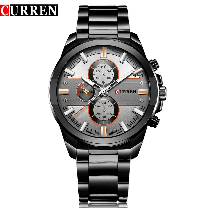 CURREN Luxury Brand Business Casual Daily Waterproof Stainless Steel Wristwatches for MEN horloges mannen
CURREN Luxury Brand Business Casual Daily Waterproof Stainless Steel Wristwatches for MEN horloges mannen