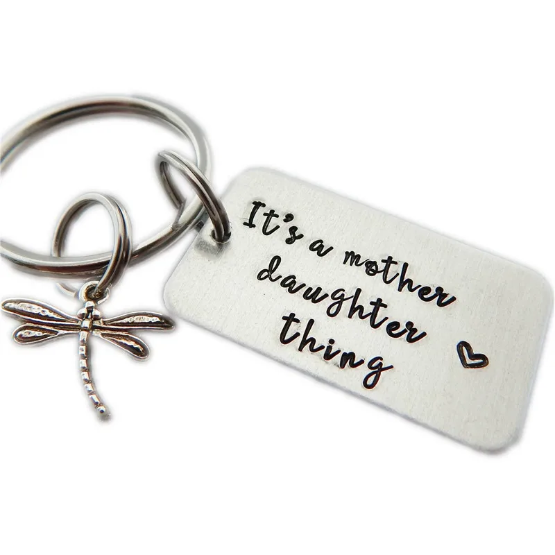 100pcs/lot It's a mother daughter thing Keychain Mother's Day Gift for Daughter Dragonfly Keychain
100pcs/lot It's a mother daughter thing Keychain Mother's Day Gift for Daughter Dragonfly Keychain