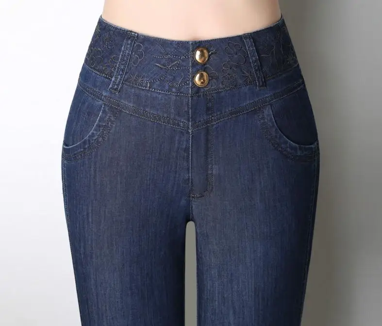 2018 New Fashion Slim Large Size Denim Pants Female Jeans Wide Leg Pants Women Jeans casual Cotton Denim Jeans
2018 New Fashion Slim Large Size Denim Pants Female Jeans Wide Leg Pants Women Jeans casual Cotton Denim Jeans