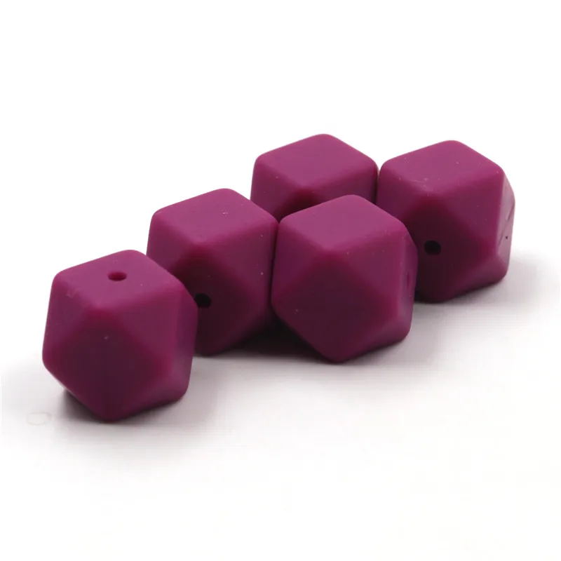 JOJOCHEW Hexagon Silicone Beads Amaranth Red Necklace Silicone Beads 17mm Baby Teether Food Grade Jelweling making 50pcs
JOJOCHEW Hexagon Silicone Beads Amaranth Red Necklace Silicone Beads 17mm Baby Teether Food Grade Jelweling making 50pcs