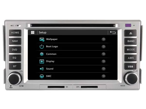 Для HYUNDAI SANTA FE (2007-2011) Автомобильный dvd-плеер автомобильный стерео Автозвук