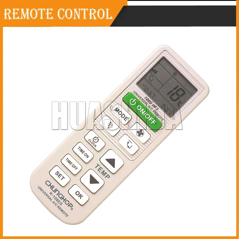 Универсальный контроллер кондиционера с дистанционным управлением CHUNGHOP K-108es используется для TOSHIBA PANASONIC SANYO
Универсальный контроллер кондиционера с дистанционным управлением CHUNGHOP K-108es используется для TOSHIBA PANASONIC SANYO