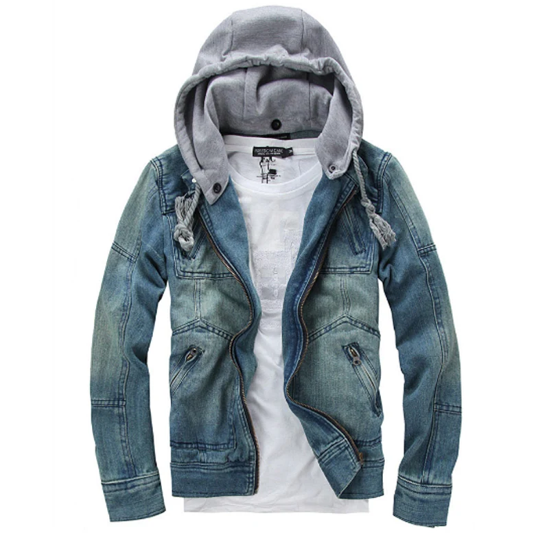 2017 Hot Sale Foreign Male Fashion Denim Jacket Detachable Hooded Men Denim Jacket Denim Jacket Jeans Size M-5XL
2017 Hot Sale Foreign Male Fashion Denim Jacket Detachable Hooded Men Denim Jacket Denim Jacket Jeans Size M-5XL