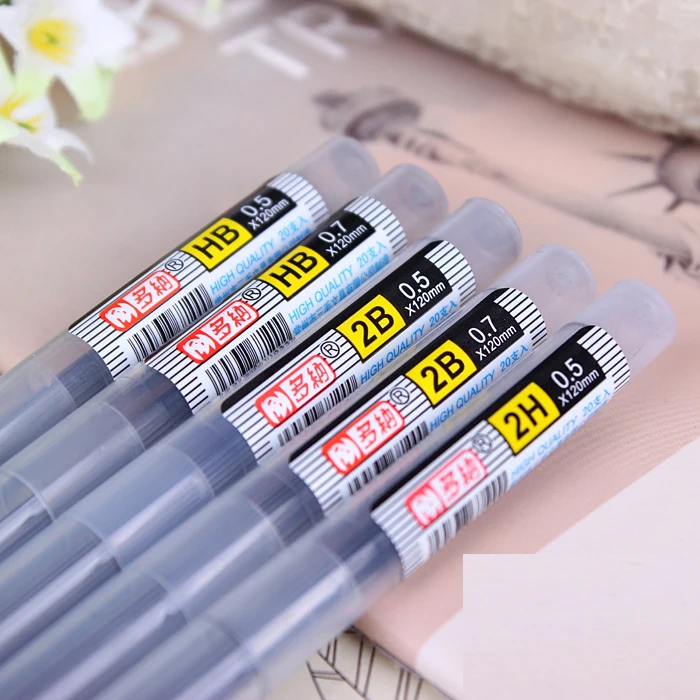 HB0.5mm long size Lead automatically lead HB 0.5 mm extra strong writing lubrication mechanical pencil lead for sale cheapest
HB0.5mm long size Lead automatically lead HB 0.5 mm extra strong writing lubrication mechanical pencil lead for sale cheapest