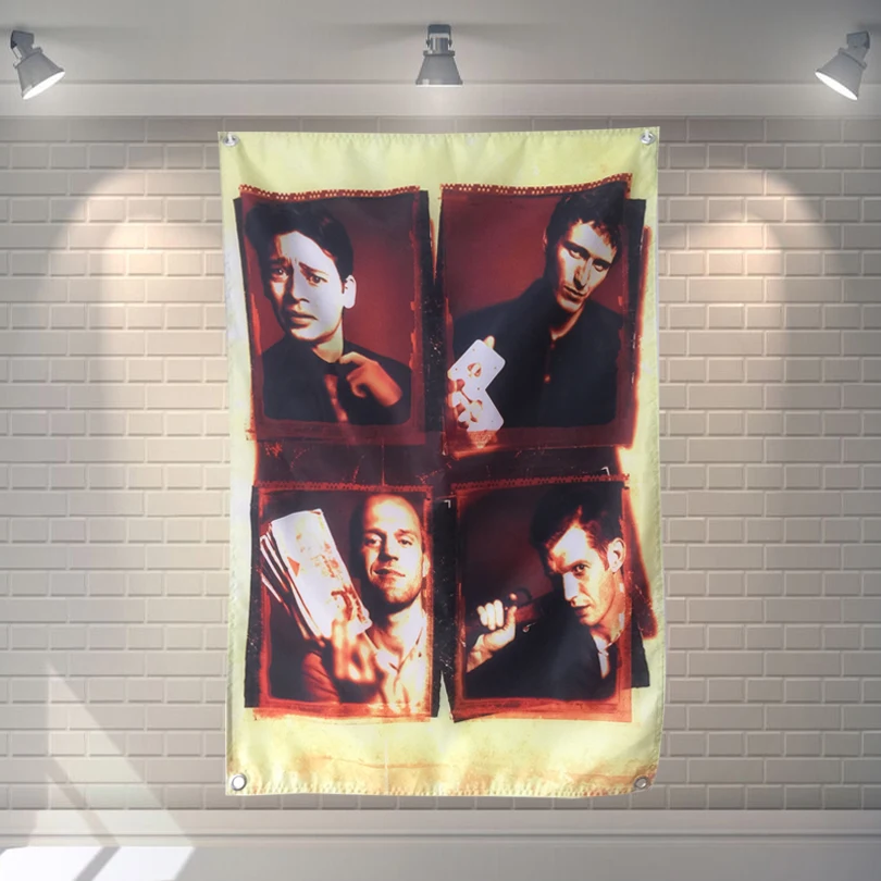 "Lock, Stock and Two Smoking Barrels" Classic Movies Cloth Flag Banners Bar Billiards Hall Studio Theme Wall Hanging Decoration
"Lock, Stock and Two Smoking Barrels" Classic Movies Cloth Flag Banners Bar Billiards Hall Studio Theme Wall Hanging Decoration
