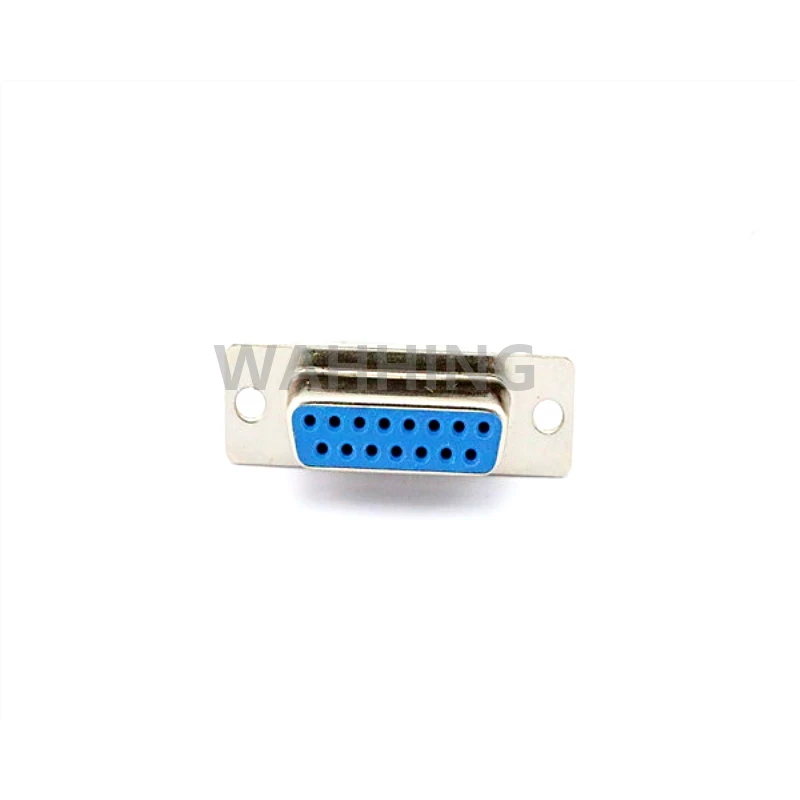 2 Set DB15P VAG serial port connector DB15 female socket Plug D-Sub 15Pin copper adapter with Plastic Case DIY HY1250 | Компьютеры и
