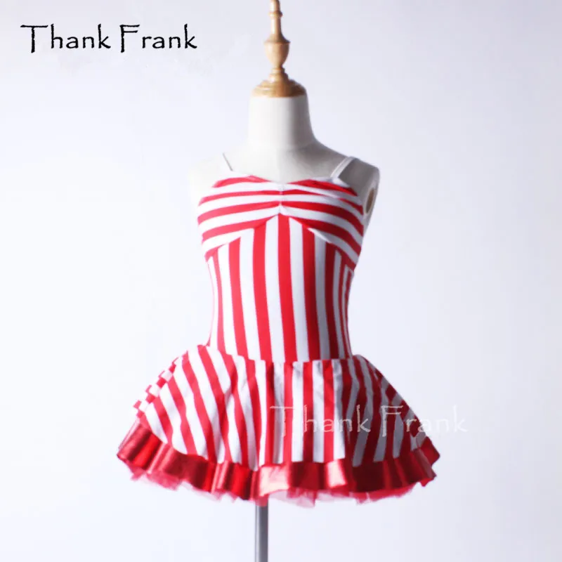 Thank Frank Red Striped Camisole Ballet Tutu Dress Girls Adult Naval Style Backless Dance Costume C361
Thank Frank Red Striped Camisole Ballet Tutu Dress Girls Adult Naval Style Backless Dance Costume C361