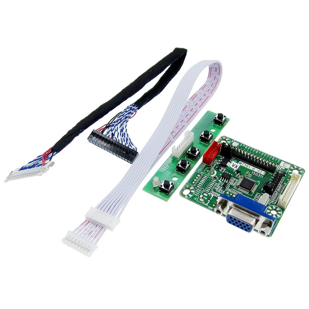 MT6820-B MT168-B V2.0 Universal LVDS LCD Montor Screen Driver Controller Board 5V 10"-42" Laptor Computer Parts DIY Kit Module
MT6820-B MT168-B V2.0 Universal LVDS LCD Montor Screen Driver Controller Board 5V 10"-42" Laptor Computer Parts DIY Kit Module
