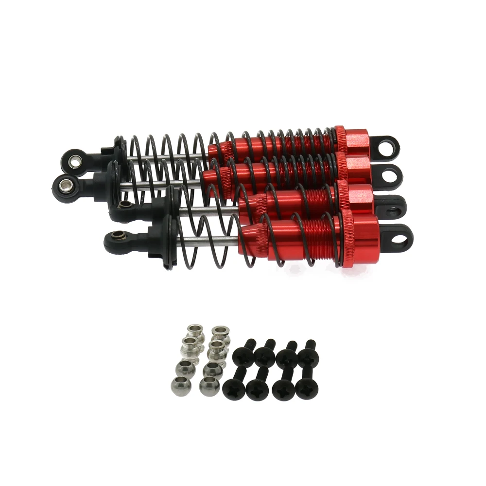 4PCS Alloy 90mm 108mm Oil Filled Length Adjustable Front Rear Shock Absorber For Rc Model Car 1/10 Fs Racing Buggy Truggy RCAWD
4PCS Alloy 90mm 108mm Oil Filled Length Adjustable Front Rear Shock Absorber For Rc Model Car 1/10 Fs Racing Buggy Truggy RCAWD