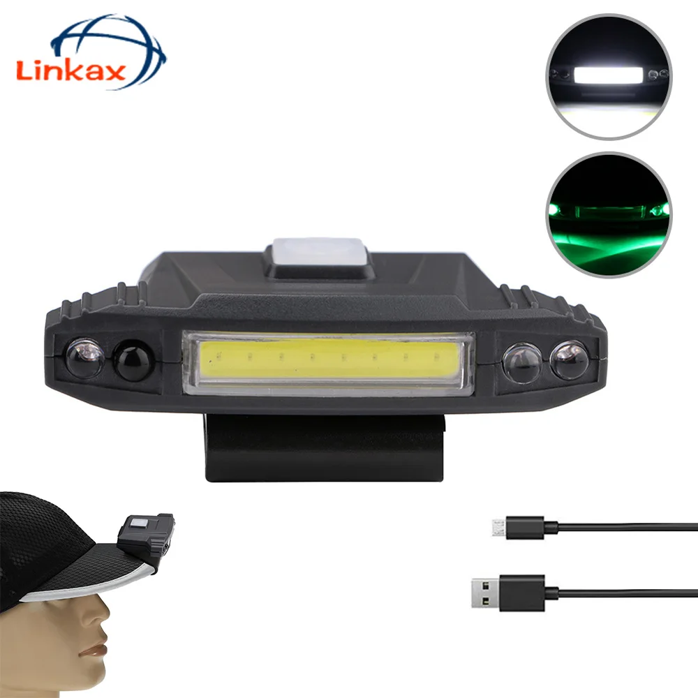 Мини COB Светодиодная Индукционная шляпа с зажимом, USB перезаряжаемая фара с датчиком фар, колпачок для фар, фонарь
Мини COB Светодиодная Индукционная шляпа с зажимом, USB перезаряжаемая фара с датчиком фар, колпачок для фар, фонарь