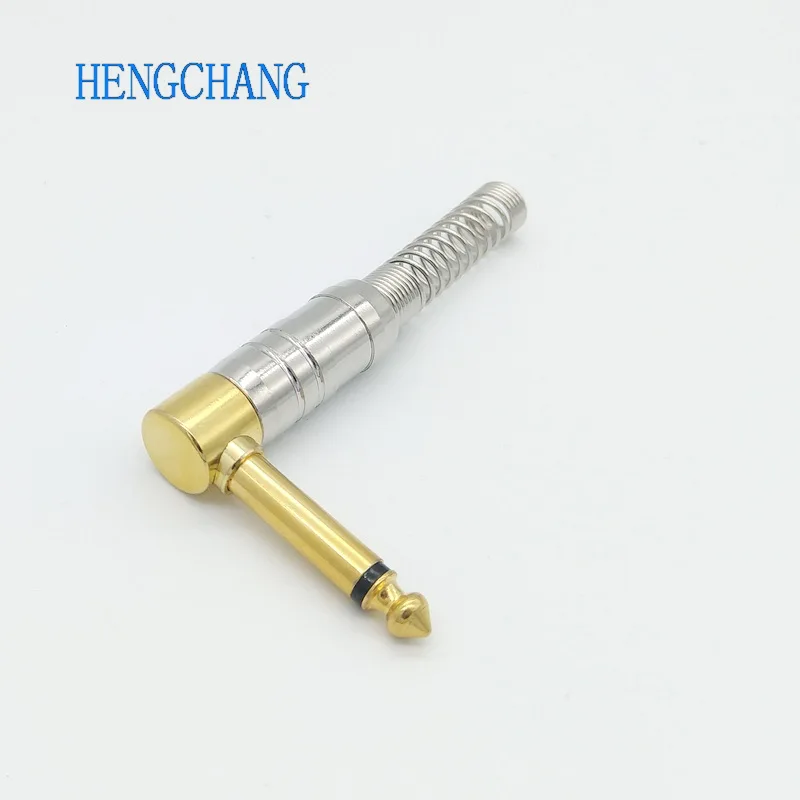 10pcs Gold plated Right Angle 6.35mm Male Mono Phone Plug Guitar Audio Connector 1/4 Jack Microphone Cable Terminal
10pcs Gold plated Right Angle 6.35mm Male Mono Phone Plug Guitar Audio Connector 1/4 Jack Microphone Cable Terminal
