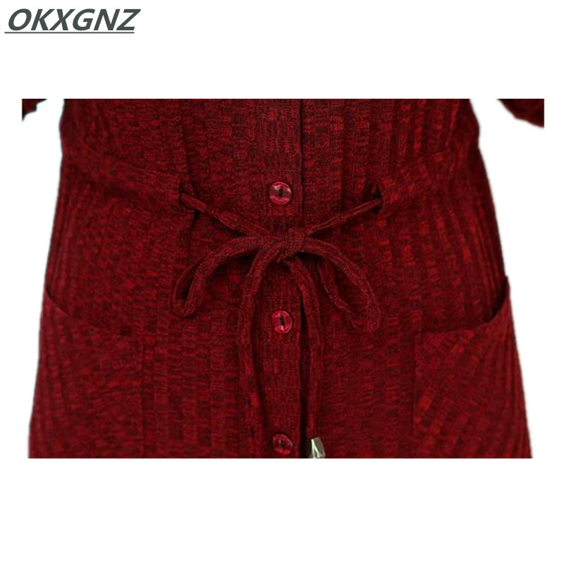 Middle aged Women Knitted Jacket Spring Fall New Women's Basic Coat Solid Solor Hooded Mother Casual Tops Plus Size A312
Middle aged Women Knitted Jacket Spring Fall New Women's Basic Coat Solid Solor Hooded Mother Casual Tops Plus Size A312