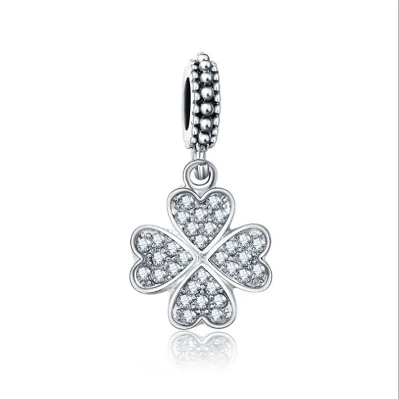 DIY charms crystal flower enamel lucky clover bead pendant dangle charm plata de ley original jewelry Bracelets beads
DIY charms crystal flower enamel lucky clover bead pendant dangle charm plata de ley original jewelry Bracelets beads