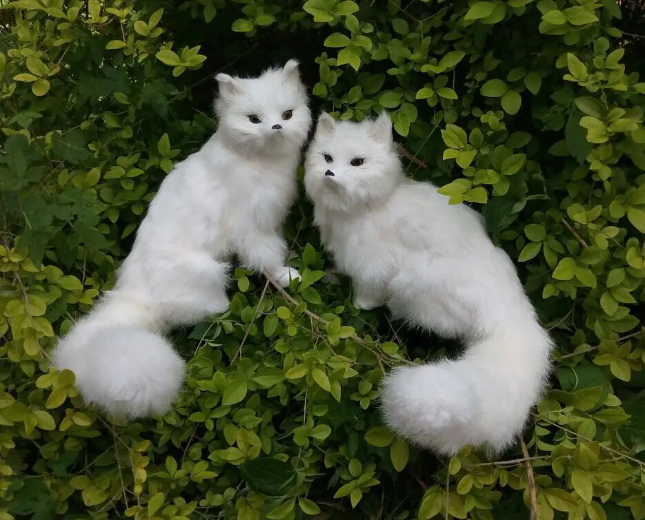 The simulation simulation white fox fur animals Handmade leather home furnishing articles Fox spirit handicraft
The simulation simulation white fox fur animals Handmade leather home furnishing articles Fox spirit handicraft