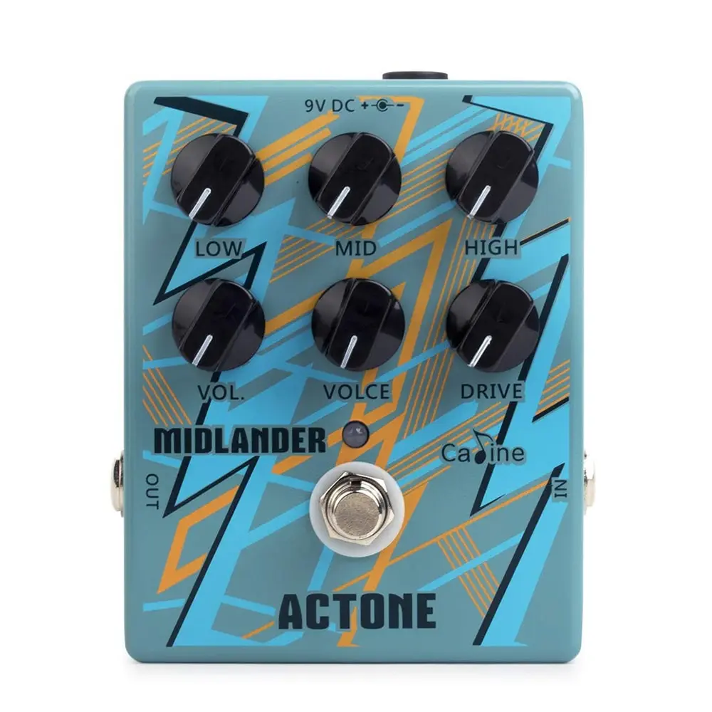 Caline CP-56 Electric Guitar Overdrive Distortion Effect Pedal High Gain 3-Band EQ Metal Amplifier Simulation Aluminum
Caline CP-56 Electric Guitar Overdrive Distortion Effect Pedal High Gain 3-Band EQ Metal Amplifier Simulation Aluminum